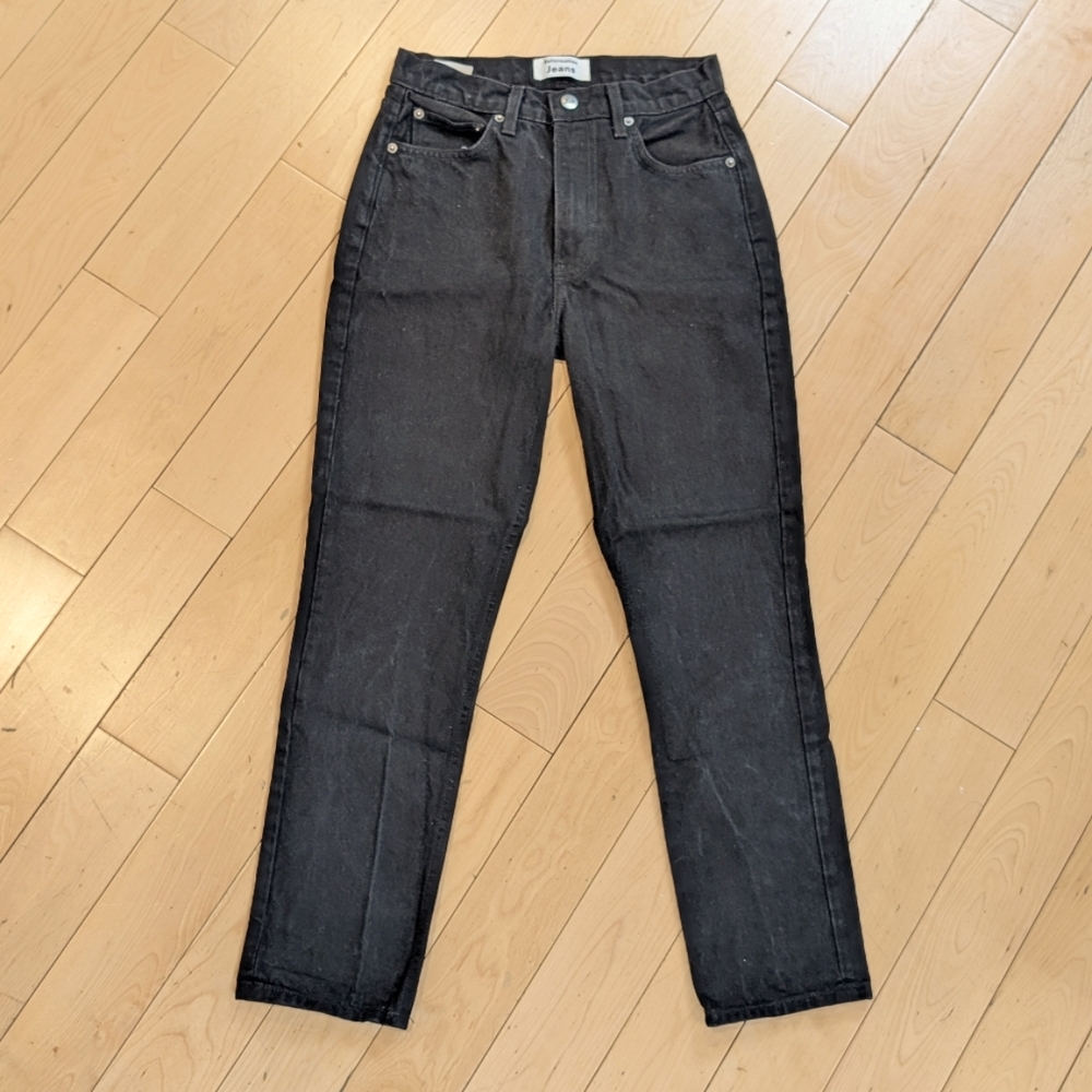 Reformation Julia Crop High Cigarette Straight Leg Jean Size 25